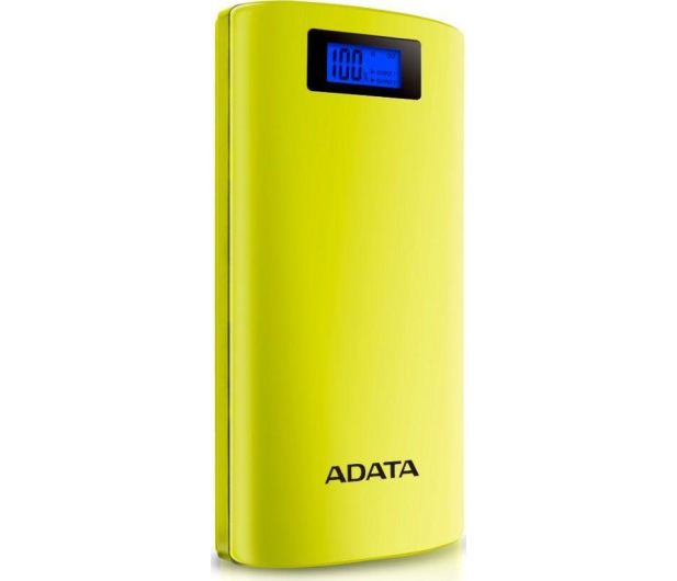 ADATA Power Bank P20000D 20000mAh 2.1A (żółty) - 518796 - zdjęcie 4